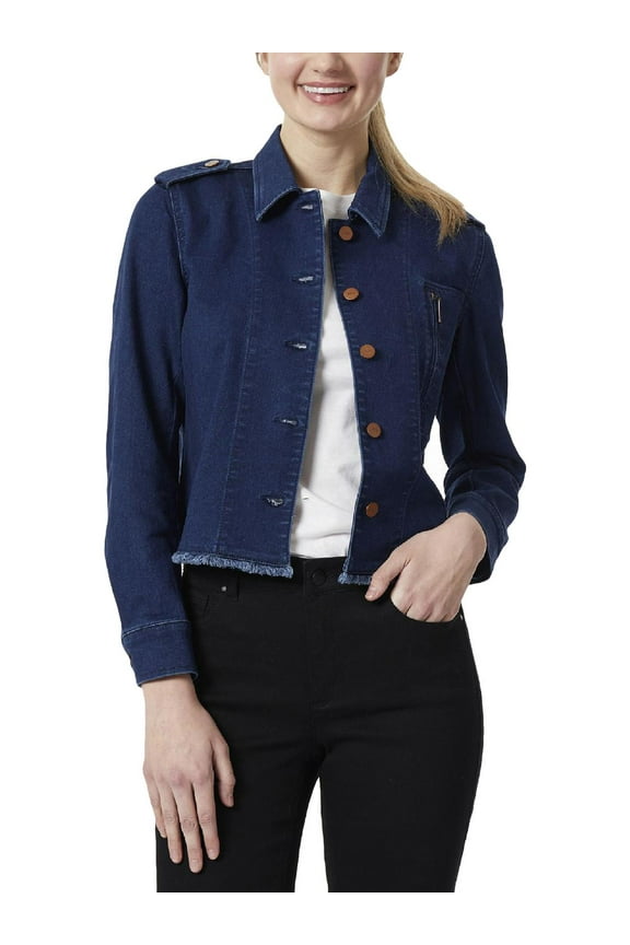 Womens Lightweight Short Denim Jacket