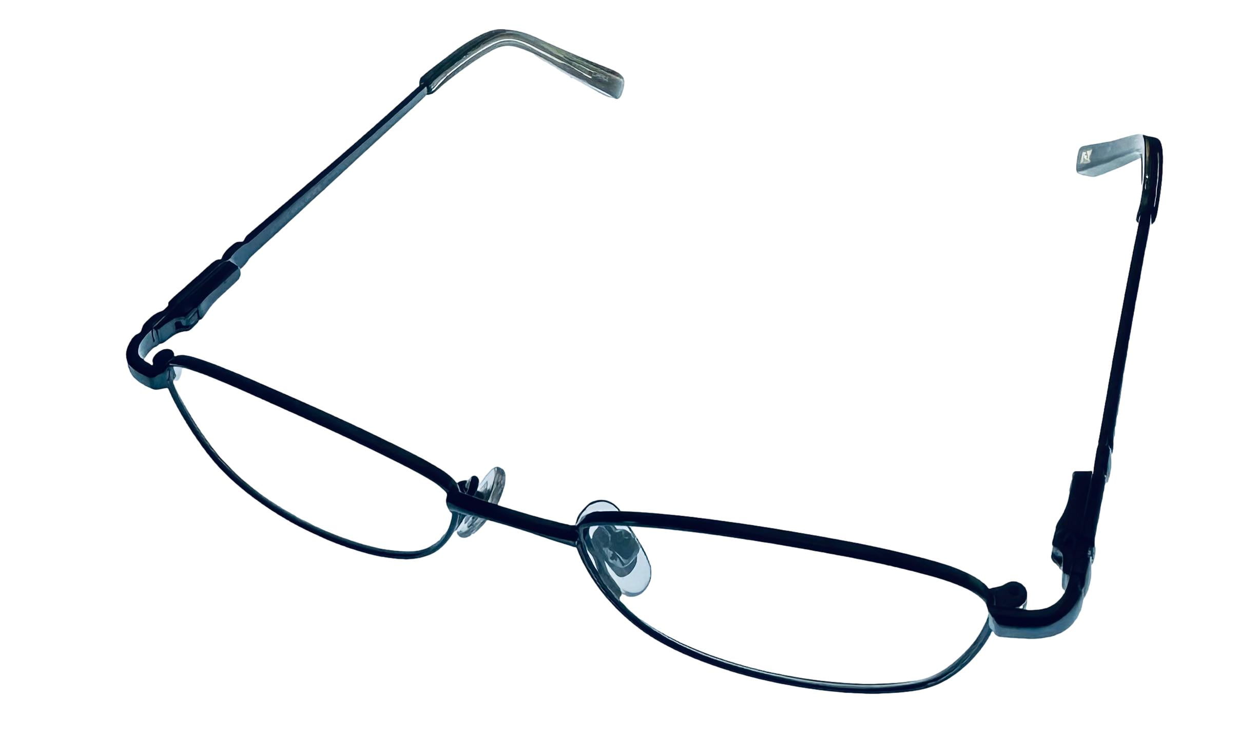 Jones New York Womens Metal Soft Rectangle Eyewear Frame J132 Teal 47mm Walmart