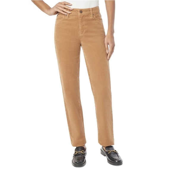Jones New York Womens Lexington Casual Corduroy Pants, Beige, 10