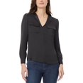 thumbnail image 1 of Jones New York Womens Solid  Blouse, 1 of 3