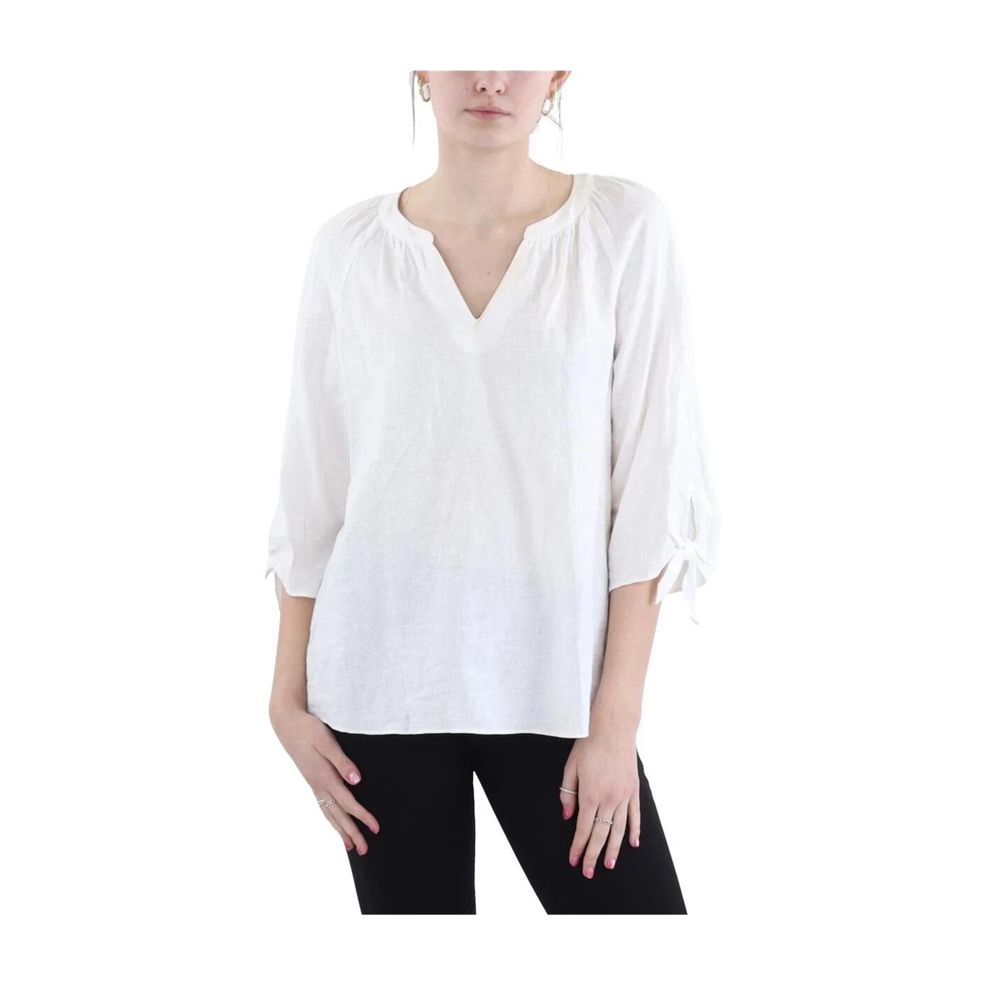 Haut Femme Jones New York Collection Ton Or Métallisé Taille Petites (PL) - Occasion Excellent état