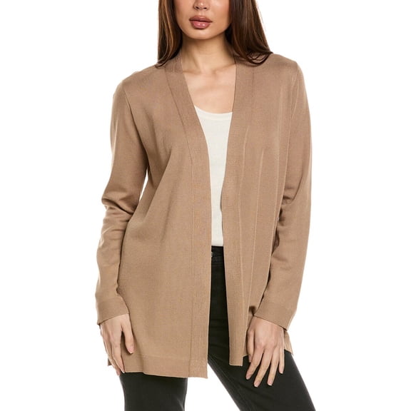 Jones New York womens Cardigan, xs, Brown