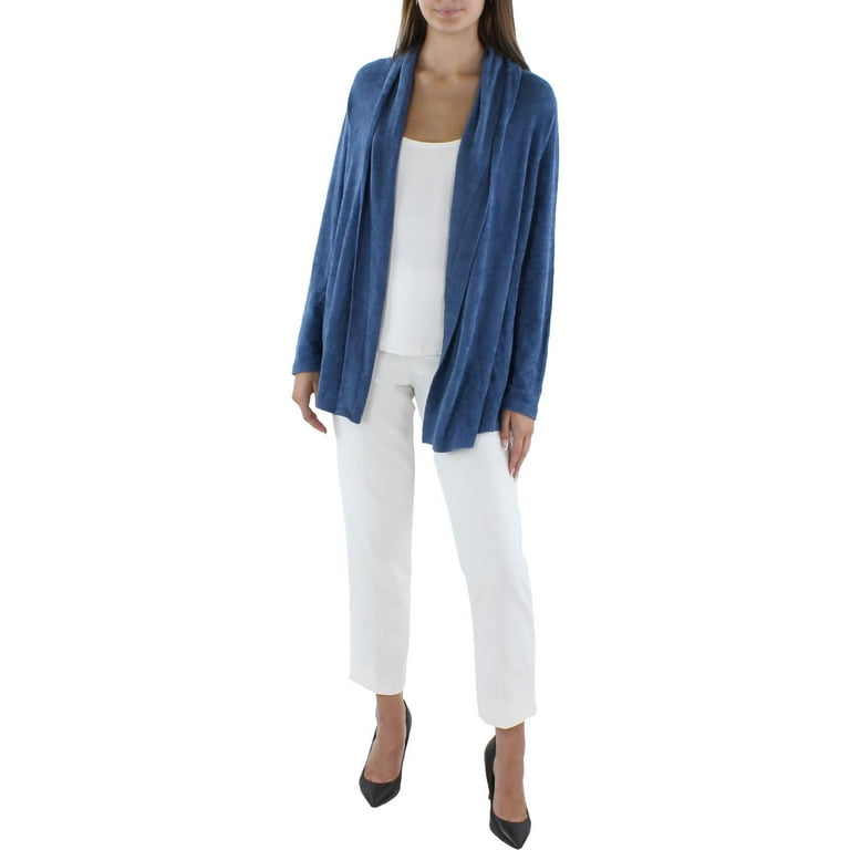 Jones New York Womens Knit Drape Front Cardigan Walmart