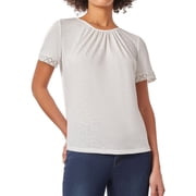 T-shirt Femme Jones New York Taille M - Col V, Manches Trois Quarts - Occasion Très Bon état