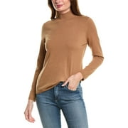 Jones New York womens Mock Neck Sweater, XL, Brown