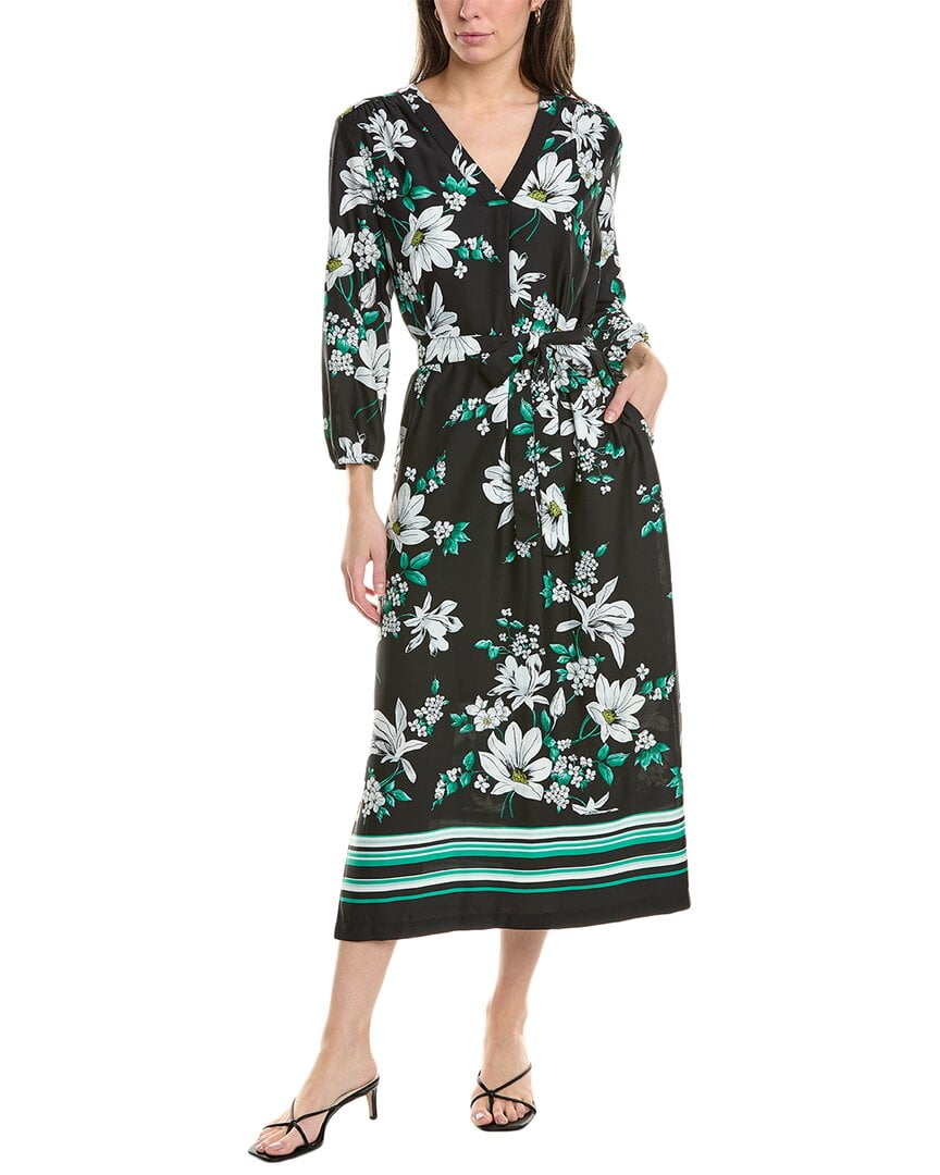 jones new york blue dress Jones New York Plus Size Short-Sleeve Side-Button Dress