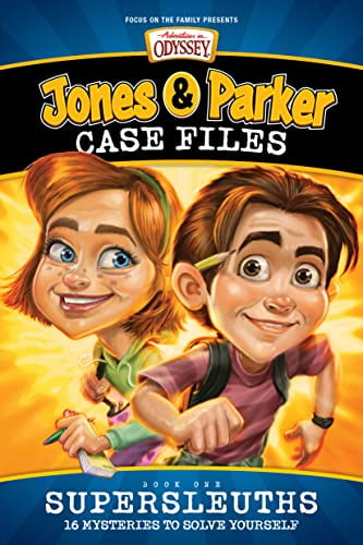 Pre-Owned Jones & Parker Case Files: 16 Mysteries to Solve Yourself (Adventures in Odyssey Books) Paperback