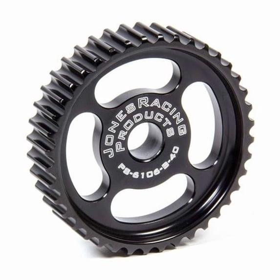 Jones Racing Products PS-6106-B-40 Power Steering Pulley HTD 40 Tooth 1 in. Wide Press Fit