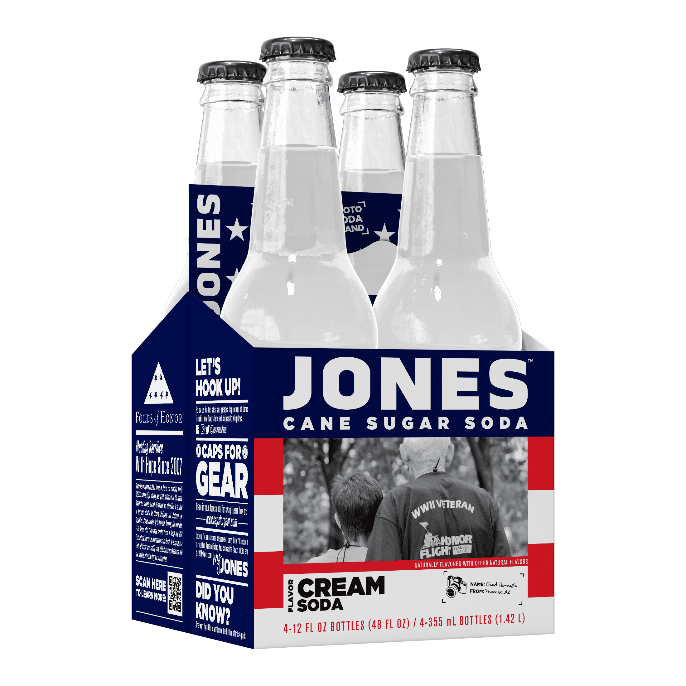 19.99 walmart ソンホ Jones Soda Cream Soda Pop, 12floz, 4 Pack Bottles - Walmart.com