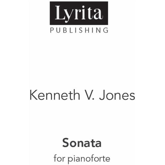 Jones: Sonata for Pianoforte