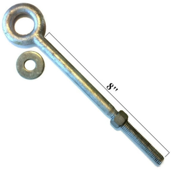 Jones-Sports 1/2" x 8" Eyebolt 5 PCS