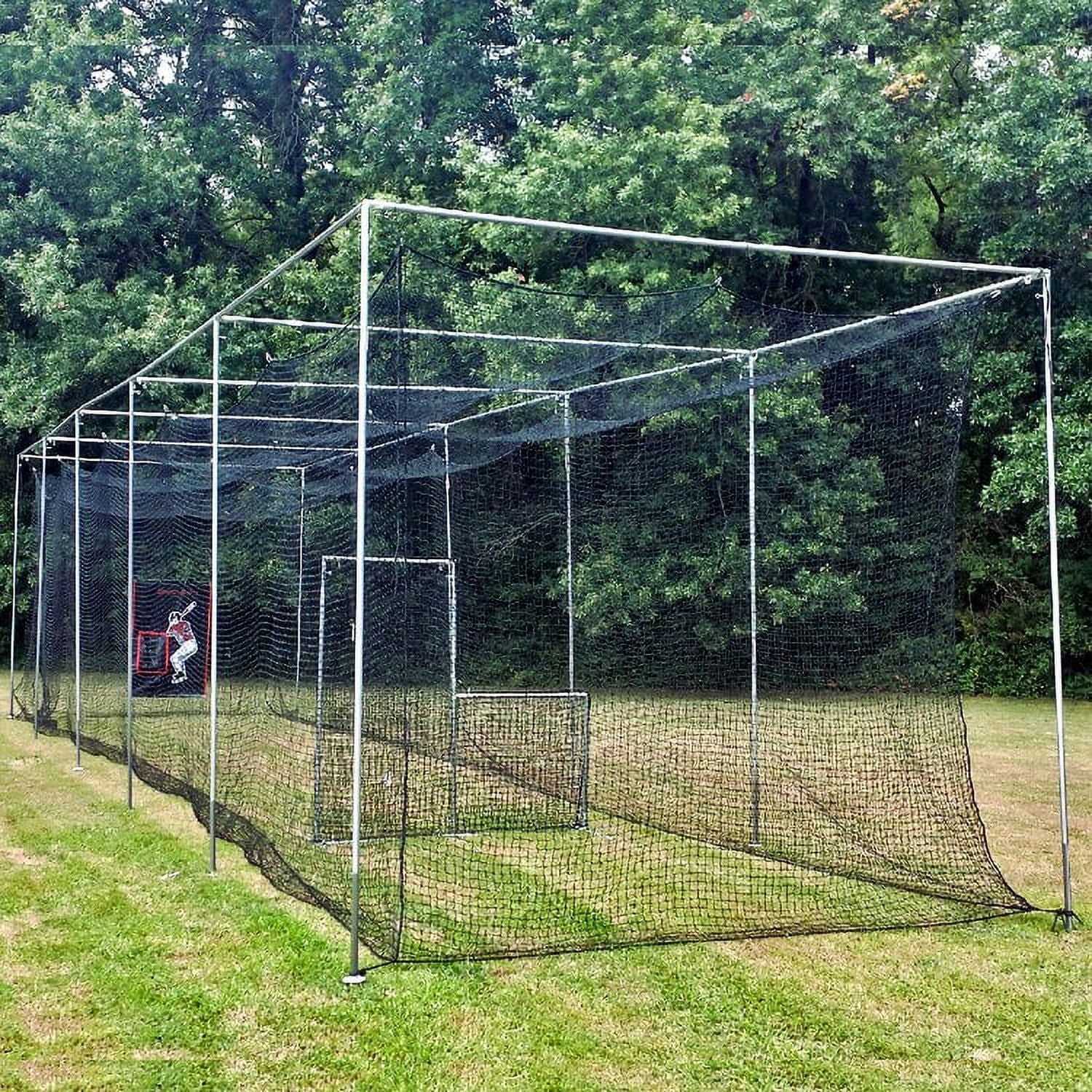 Cage De Frappage Baseball Softball 70' Avec Raccords - Montage Sans Tube