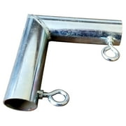 Jones-Sports Canopy Fittings 2-Way Corner Elbow Connectors Fitting for 1 3/8" Pipe 1 PC