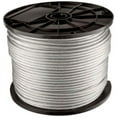 thumbnail image 1 of Jones-Sports Clear Vinyl Coated Cable 250' with 25 Clamps, 1 of 1