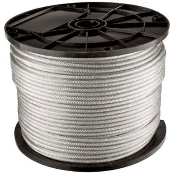Jones-Sports Clear Vinyl Coated Cable 250'