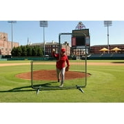 Jones-Sports Professional 6 X 7 Safety L-Screen Frame with #4260 Ply Pilllow Case Net for Baseball and Softball.