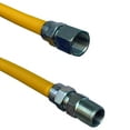 thumbnail image 1 of Jones Stephens G72121 0.5 in. Gas Connector, Coated with Fitting, 0.5 in. FIP x 0.5 in. MIP x 24 in., 1 of 1