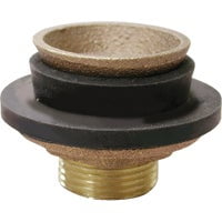 1-1/2 Inch Brass Toilet Spud with Locknut and Washer
