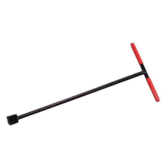 Huahf Water Meter Key - Flat Head, Portable Tool - 1/2" x 27"  Residential Use, Standard Application