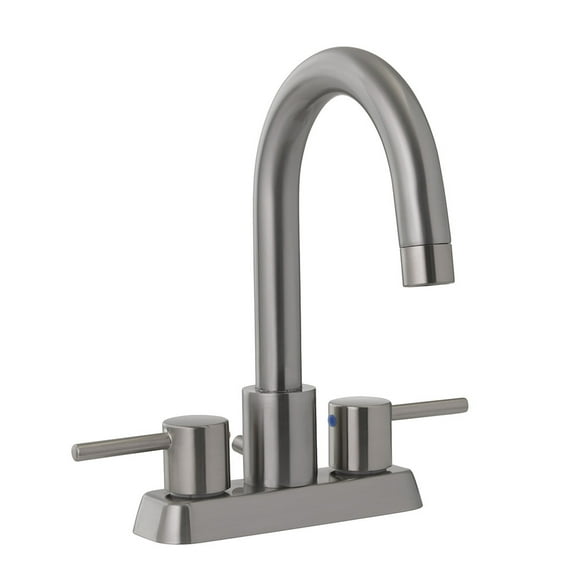 Jones Stephens 155923 Volos 1.2 GPM Centerset Bathroom Faucet - Nickel