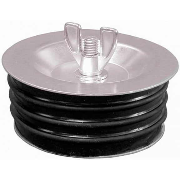 Black Swan 2 In. IPS Galvanized Steel Sewer and Drain Test Plug 17165