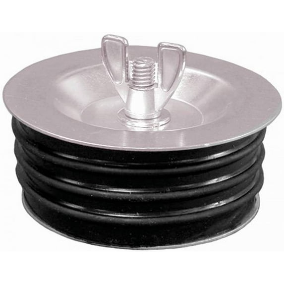 Black Swan 2 In. IPS Galvanized Steel Sewer and Drain Test Plug 17165