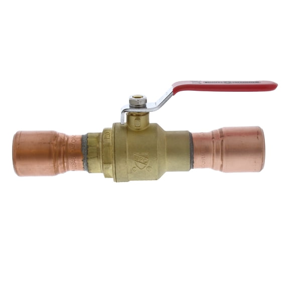 Jones Stephens B67253 1-1/4" Full Port Brass Ball Valve - Brass