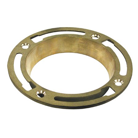Jones Stephens Brass Closet Flange 1-1/8 in.