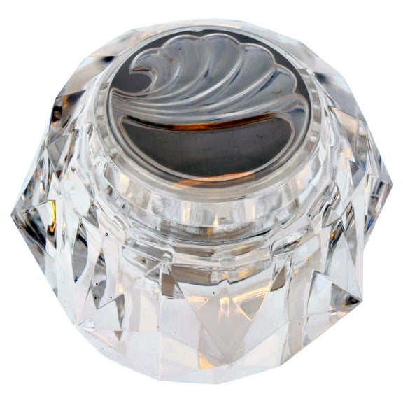 Jones Stephens C25441 1 Hdl Acr Knob For Bathroom/Lav - Clear