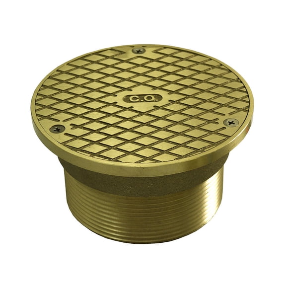 Jones Stephens C37811 3-1/2 Pb Spud W/ 5 Pb Cvr - Brass