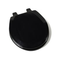 Jones Stephens C3b4r290 Comfort Seats Round Closed-Front Toilet Seat - Black