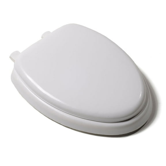 Jones Stephens C3b5e200 Elongated Closed-Front Toilet Seat And Lid - White