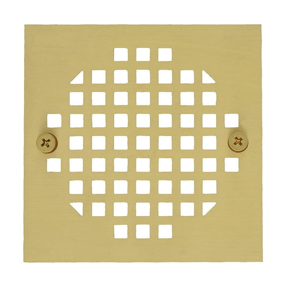 Jones Stephens C60813 4-1/4 Sq Str Pb - Brass