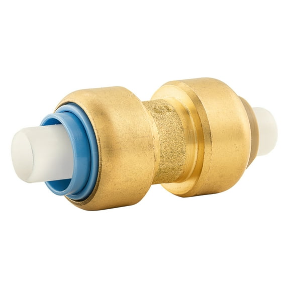 Jones Stephens C77412LF 0.75 x 0.75 in. PVC Bagged PlumBite Push on Transition Coupling, Lead Free