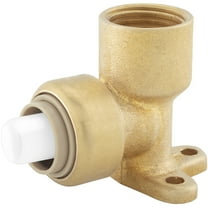 Jones Stephens C77436LF 0.5 in. FPT Bagged PlumBite Push on Drop Ear 90 deg Elbow