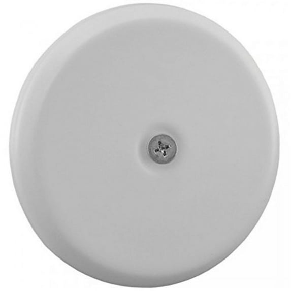 Jones Stephens C95007 7-1/4 Od Wheel Handle Cleanout Cover Plate - White