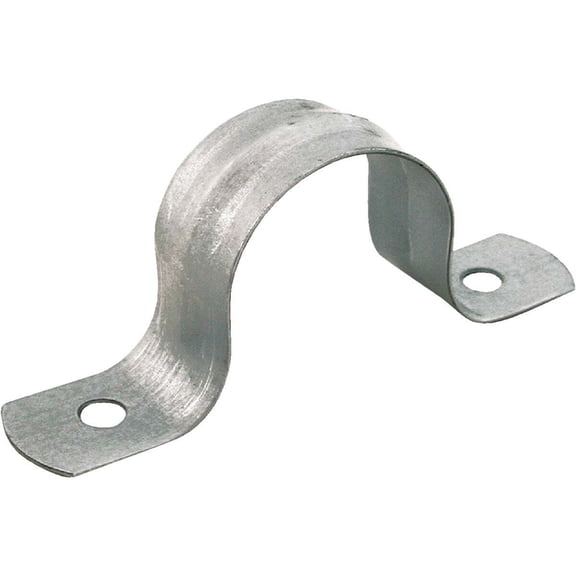 Jones Stephens Corp. H13-038 Galvanized Pipe Strap- 3/8