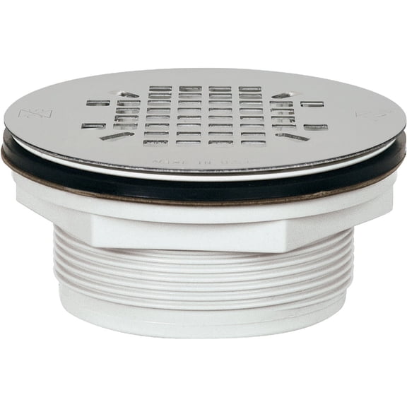 Jones Stephens D40101 2 Abs No Caulk Shower Drain