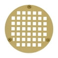 thumbnail image 1 of Jones Stephens D60791 4-9/16" Round Shower Drain - Brass, 1 of 1
