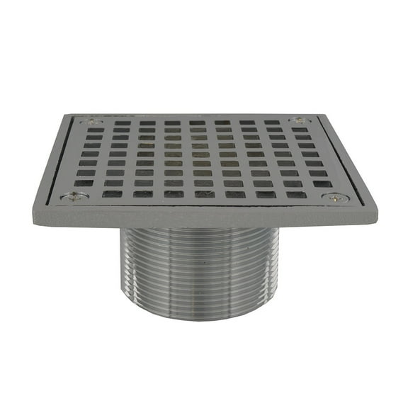 Jones Stephens D60942 4 Cp Square Strainer And Spud - Chrome