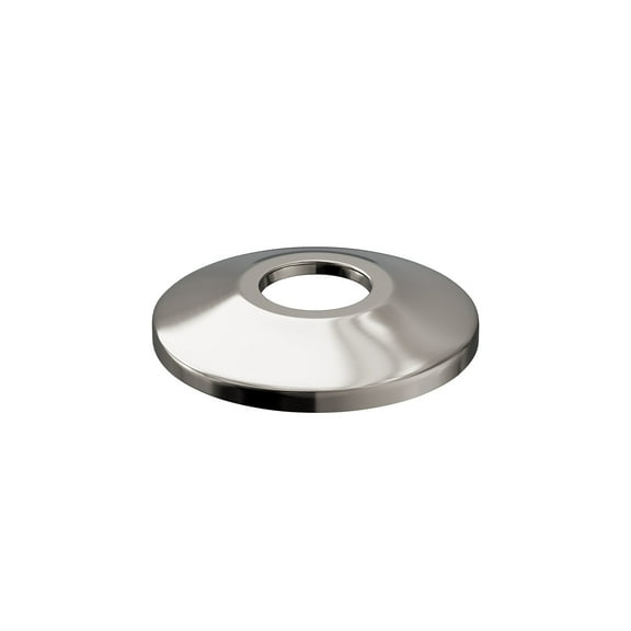 Brushed Nickel Escutcheon 1/2" IPS Low Pattern 2-1/2" OD,PartNo E0205BN JonesSte