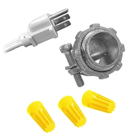 Jones Stephens E25116 Garbage Disposal Wiring Kit for 6 ft. Cord with Straight Plug