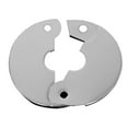 thumbnail image 1 of pack 12, chrome plated 2" ips floor and ceiling plate light gauge ,partno f02200, 1 of 1