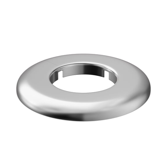 Jones Stephens F06301 3 Cts Cp Flex Floor / Ceiling Plate Escutcheon - Chrome