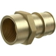 thumbnail image 1 of Jones Stephens F76858 1" Fip Brass Pex Adapter - Brass, 1 of 4