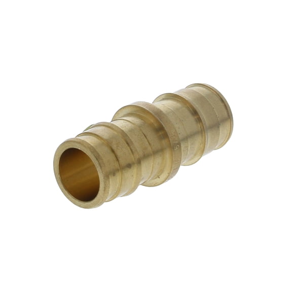 Jones Stephens F76891 5/8" Pex Brass Coupling - Brass