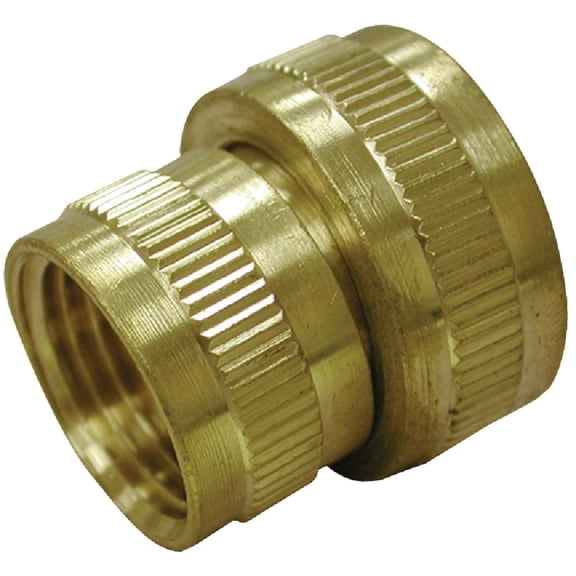 Jones Stephens G20-131 3/4-Inch Female Hose Thread X 1/2 Female Pipe Thread Swivel Garden Hose Fitting