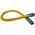 thumbnail image 1 of Jones Stephens G72105 12" Stainless Steel Gas Connector - Yellow, 1 of 1