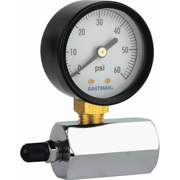 Jones Stephens Gas Test Gauge Assembly - Single Pack Residential Use, Standard Application