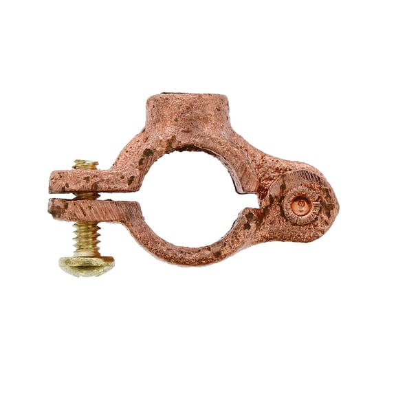 Jones Stephens H73100 1 Hngd Split Ring For Copper Tube - Copper Plated